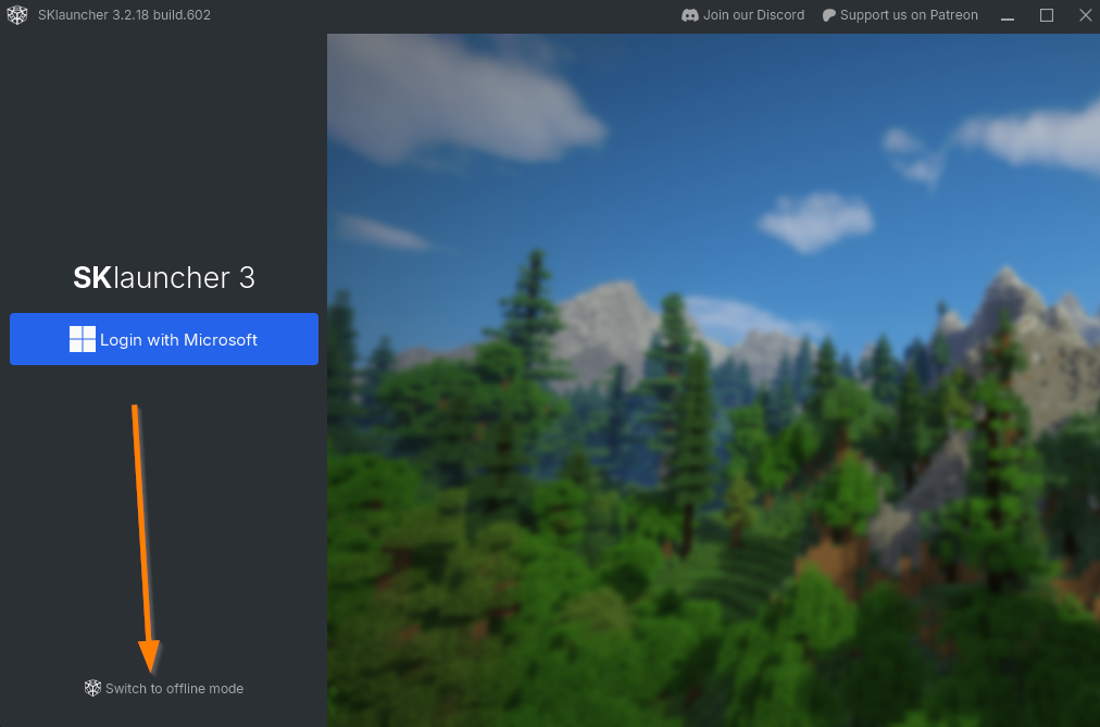 setup-offlinemode